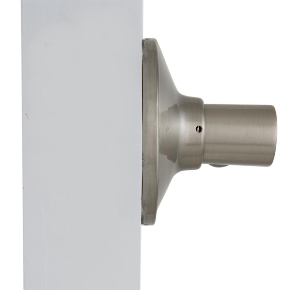Naples Satin Nickel Right Handed Dummy Door Lever - Super Arbor
