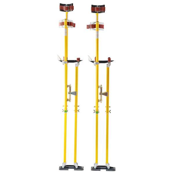 48 in. to 64 in. Magnesium Adjustable Drywall Stilts - Super Arbor