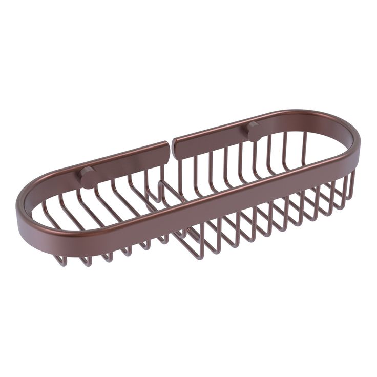 Allied Brass Combination Wire Basket in Antique Bronze