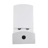 0.8 GPF/1.28 GPF Dual Flush Round Shape Ceramic Elongated Toilet Including Toilet Round Only Seat in White