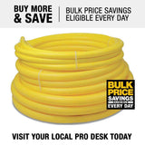 3/4 in. IPS x 100 ft. DR 11 Underground Yellow Polyethylene Gas Pipe - Super Arbor