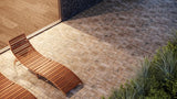 Style Selections Carmen Brown 16-in x 24-in Glazed Porcelain Floor Tile