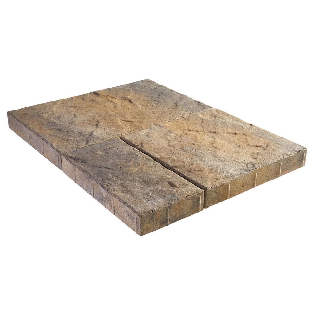 Pavestone Panorama Supra 3-pc 15.75 in. x 15.75 in. x 2.25 in. Eddington Concrete Paver (60 Pcs. / 103 Sq. ft. / Pallet)
