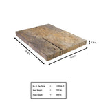 Pavestone Panorama Supra 3-pc 15.75 in. x 15.75 in. x 2.25 in. Eddington Concrete Paver (60 Pcs. / 103 Sq. ft. / Pallet)