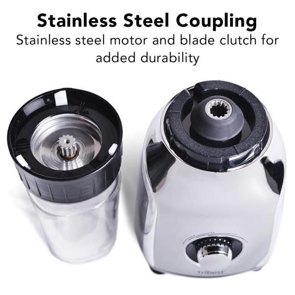 42 oz. 4-Speed Chrome Personal Blender