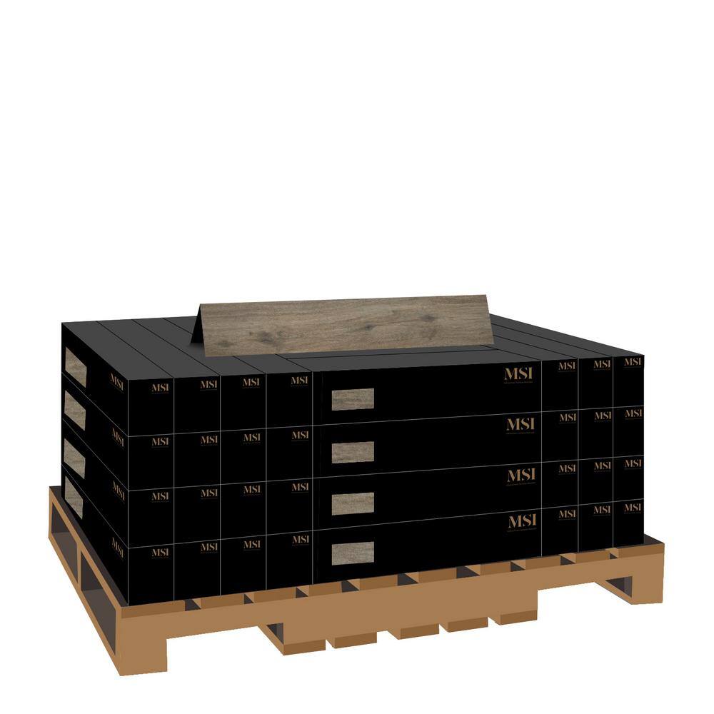 MSI Edwards Oak 2 cm. x 8 in. x 47 in. Porcelain Wood Look Paver Tile (8 sq. ft./Case)