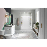 Ensemble 30 in. x 60 in. Single Threshold Right-Hand Shower Base in White - Super Arbor