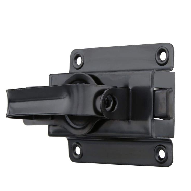 Everbilt Black Swinging Door Latch