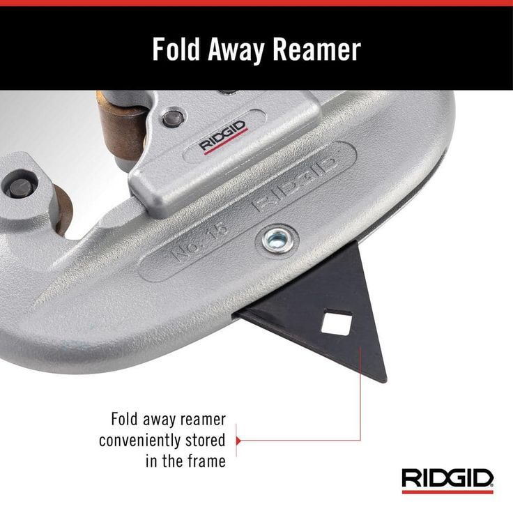 3/16 in. to 1-1/8 in. Model 15 Screw Feed Tubing and Conduit Cutter