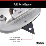 3/16 in. to 1-1/8 in. Model 15 Screw Feed Tubing and Conduit Cutter