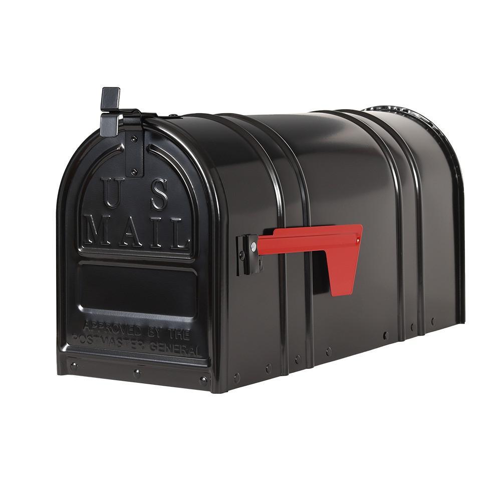 Carlton Post-Mount T2 Mailbox, Bronze - Super Arbor