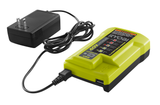 RYOBI 40-Volt Lithium-Ion Charger with USB Port