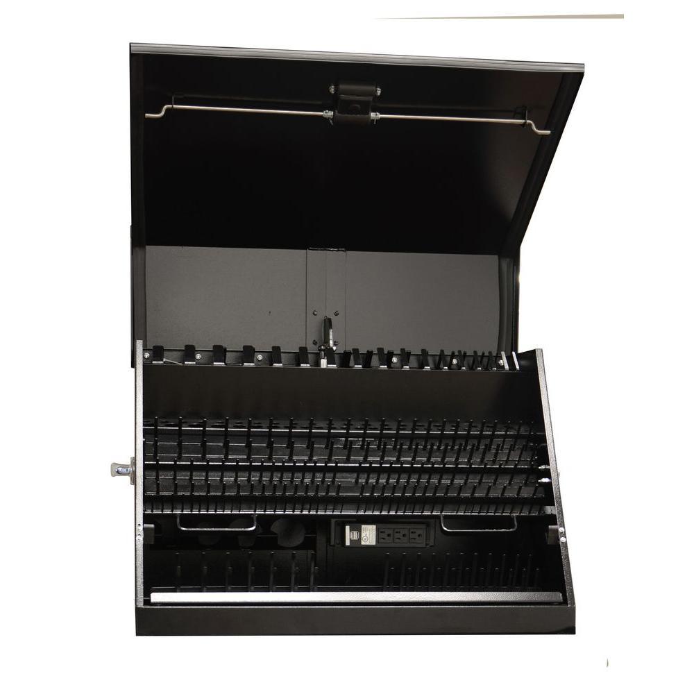 PWS Series 30 in. Deluxe Extreme Portable Workstation, Black - Super Arbor