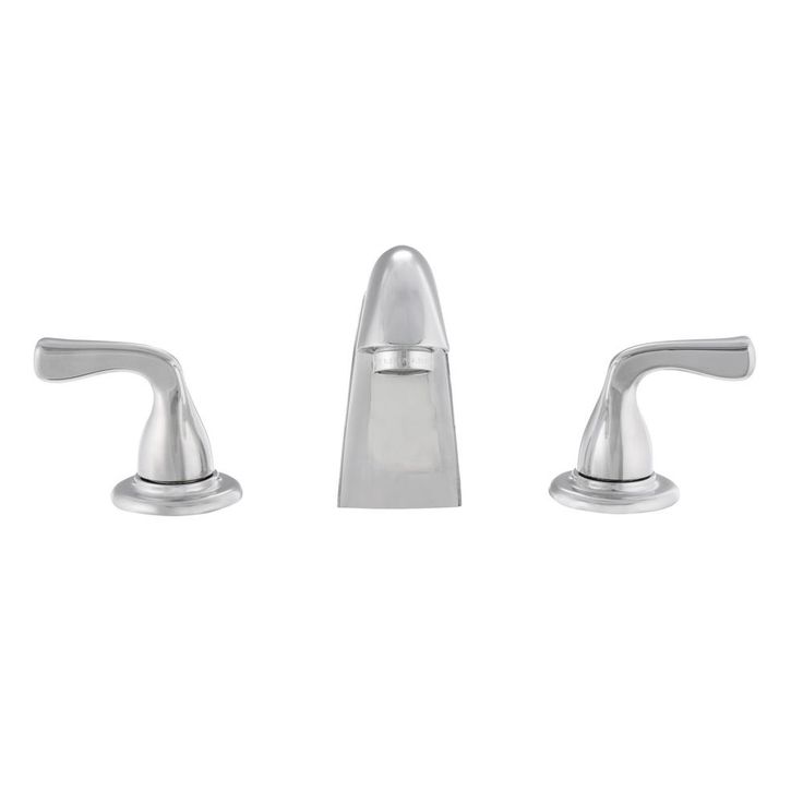 Foundations 8 in. Widespread 2-Handle Bathroom Faucet in Chrome