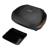750-Watt Black 2-Serving Nonstick Indoor Electric Copper Grill and Panini Press