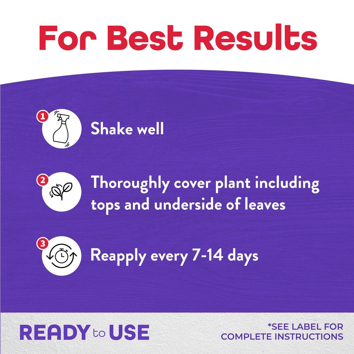 Bonide Rose Rx 3-in-1 Organic Ready-to-Use Liquid Insect, Disease & Mite Control, 32 oz