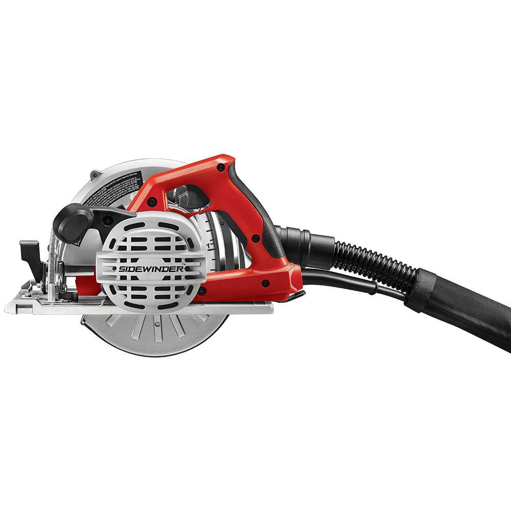 15 Amp Corded Electric 7-1/4 in. SIDEWINDER Circular Saw for Fiber Cement with Hardie Blade and Dust Collection System - Super Arbor