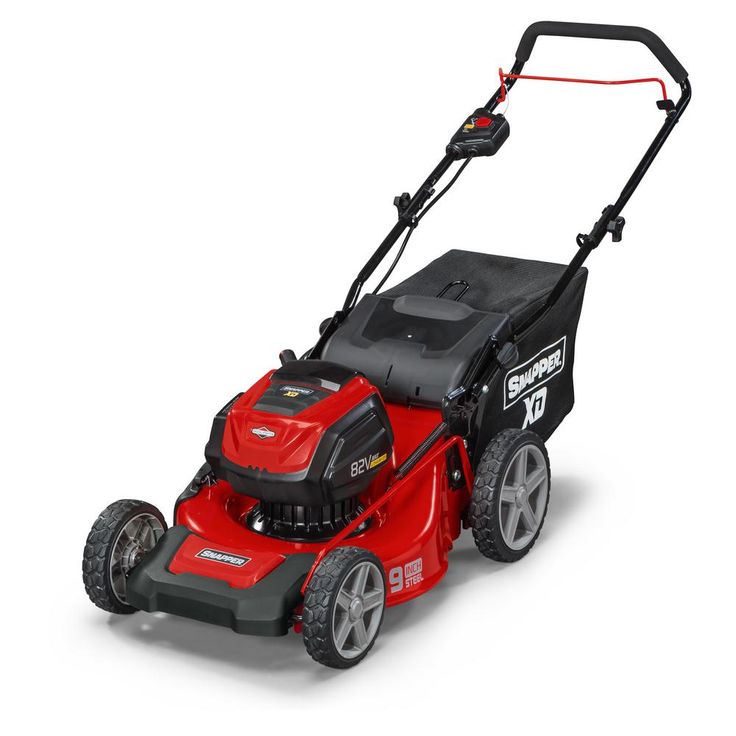 Snapper XD 82-Volt MAX Cordless Electric 19 in. Lawn Mower Kit with (2) 2.0 Batteries and (1) Rapid Charger