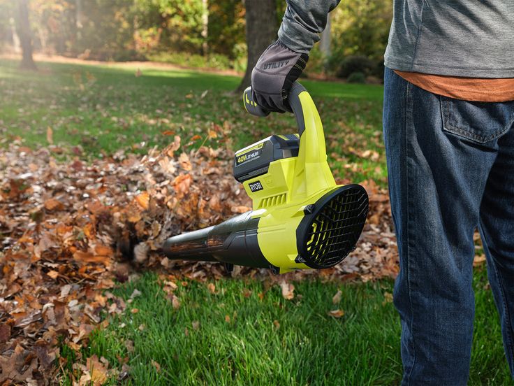 RYOBI 155 MPH 300 CFM 40-Volt Lithium-Ion Cordless Battery Jet Fan Leaf Blower (Tool Only)