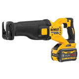 FLEXVOLT 60-Volt MAX Li-Ion Cordless Brushless Reciprocating Saw Kit with 20-Volt 4-1/2 in. to 5 in. Grinder (Tool Only)