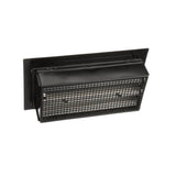 16 in. x 8 in. Automatic Foundation Vent in Black (10 Vents per Carton) - Super Arbor