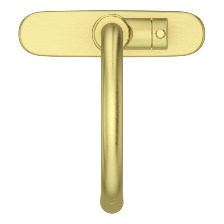 Pfister Stellen Brushed Gold 1-Handle Deck-Mount Pull-Down Handle Kitchen Faucet (Deck Plate Included)