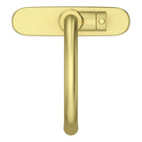 Pfister Stellen Brushed Gold 1-Handle Deck-Mount Pull-Down Handle Kitchen Faucet (Deck Plate Included)
