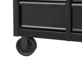 Kobalt 59.8-in L x 42.7-in H 15-Drawers Rolling Black Wood Work Bench