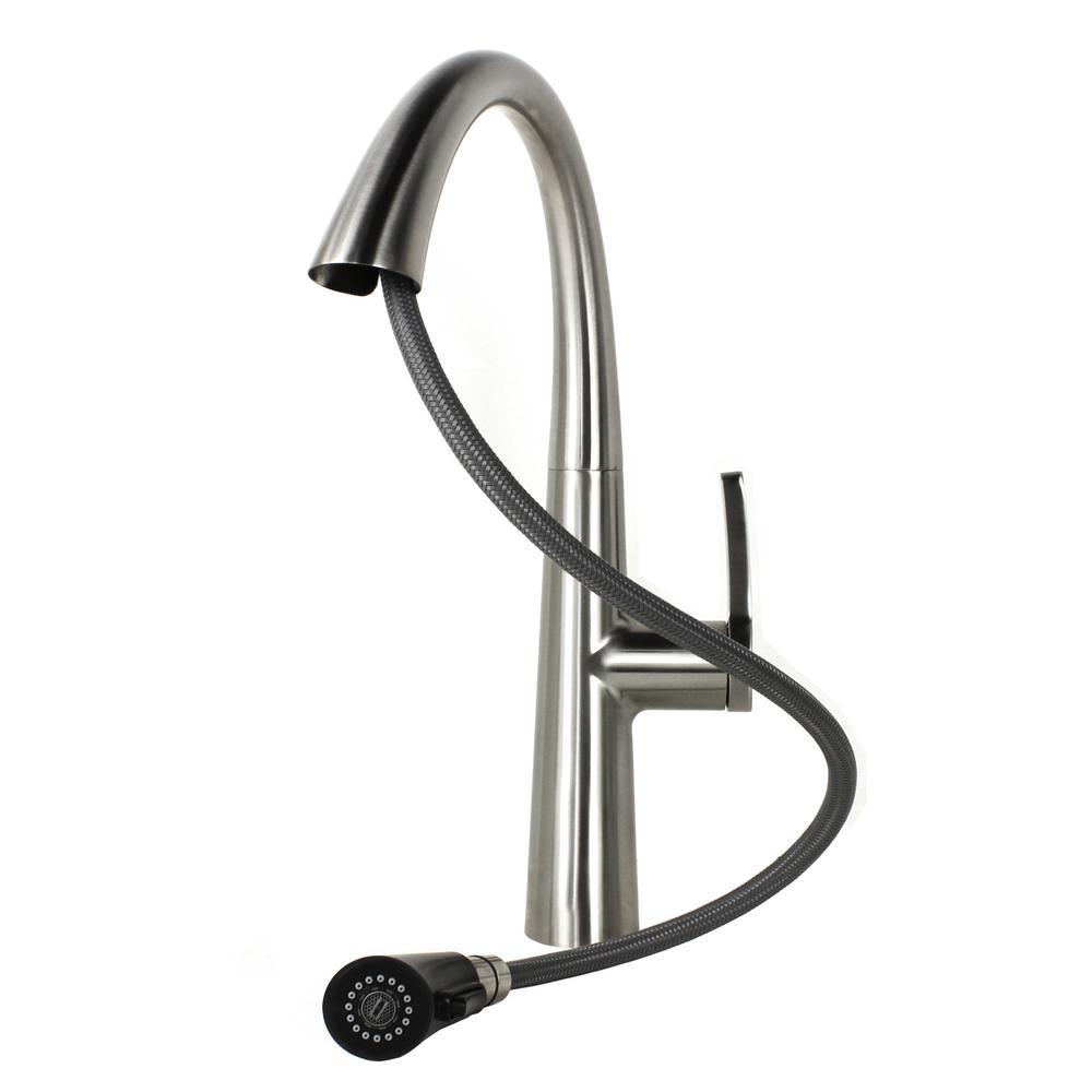 Undermount Deep Stainless Steel 42 in. x 20 in. x 10 in. 6-Gauge 40/20/40 Zero Radius Triple Bowl Kitchen Sink w/ Faucet - Super Arbor