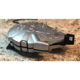 Deluxe Silver Millennium Falcon Waffle Maker