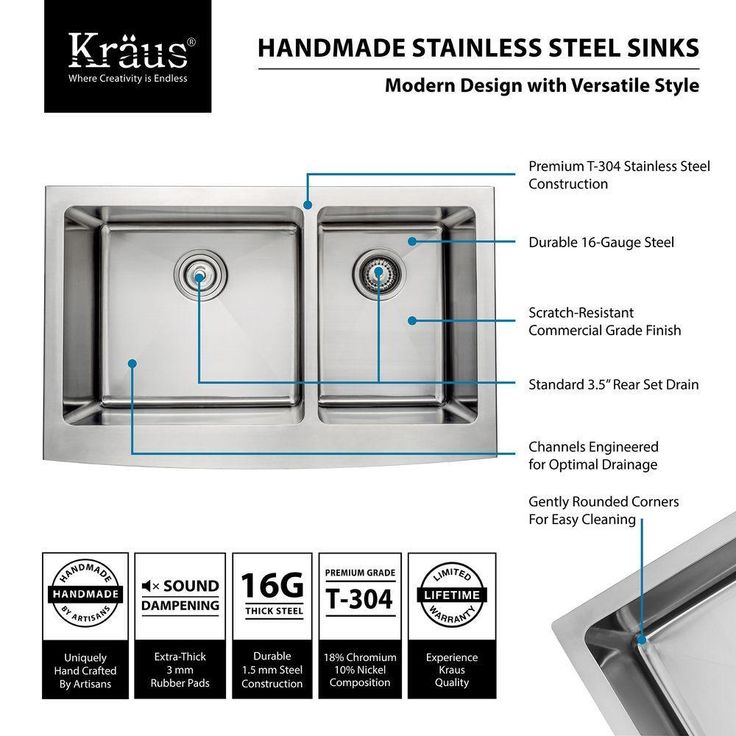 All-in-One Farmhouse Apron Front Stainless Steel 33 in. Double Bowl Kitchen Sink with Faucet in Stainless Steel