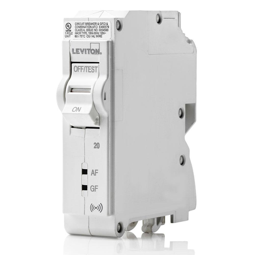 Smart Branch Circuit Breaker, AFCI/GFCI 1-Pole 20 Amp 120-Volt 10kA Interrupt Rating - Super Arbor