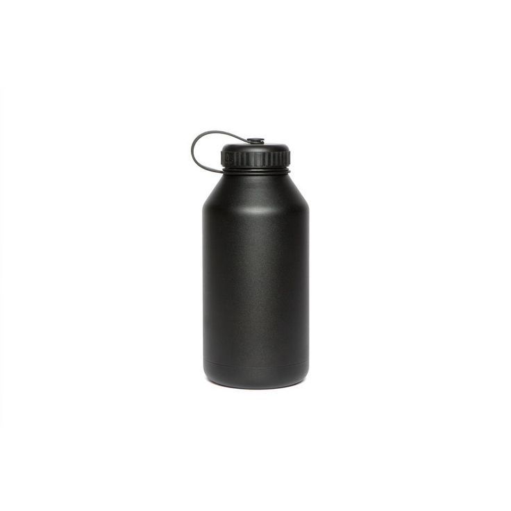 Ranger 64 oz. Black Powder Coated Stainless Steel Vacuum Growler