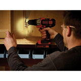 20-Volt MAX Lithium-Ion Cordless Matrix Drill/Driver with Battery 1.5Ah and Charger - Super Arbor