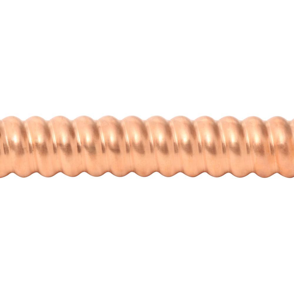 3/4 in. FIP x 3/4 in. Nominal Male/ Female Sweat x 15 in. Copper Water Heater Connector (7/8 in. O.D.) - Super Arbor