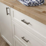 Mizuna 3 in. (76 mm) Center-to-Center Warm Chestnut Drawer Pull