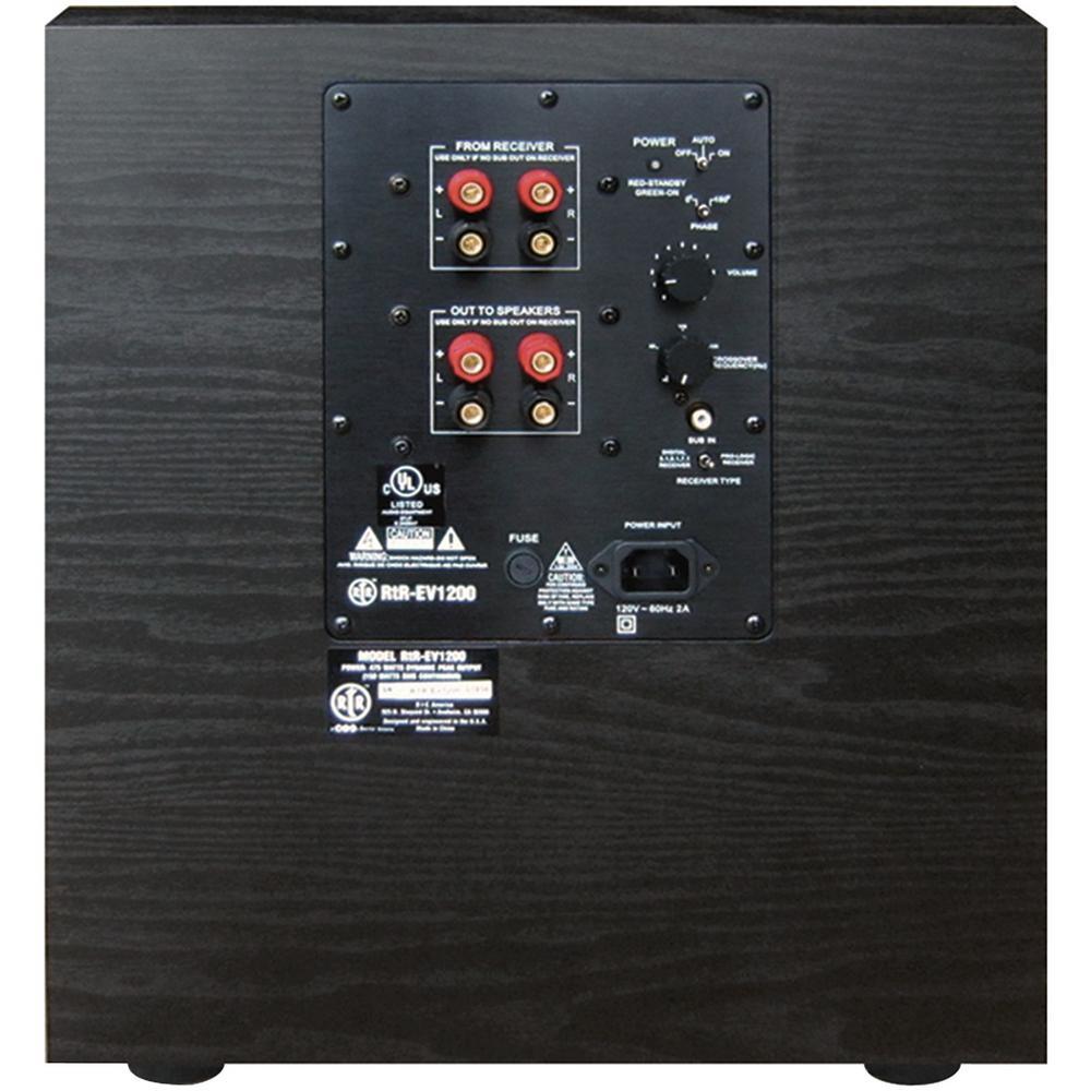 12 in. 475-Watt RtR Eviction Series Front-Firing Powered Subwoofer - Super Arbor