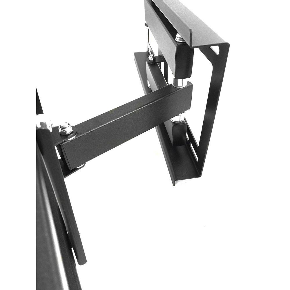 26-55 in. Full Motion Television Wall Mount in Black - Super Arbor