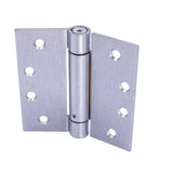 4 in. Satin Chrome Adjustable Spring Door Hinge