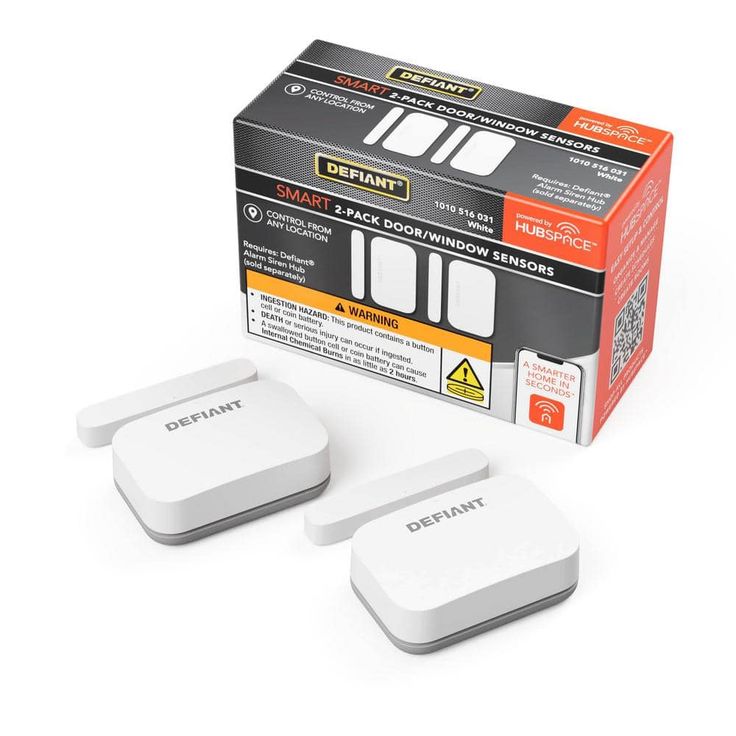 Defiant Wireless Door/Window Sensor, Powered by Hubspace (2-Pack)