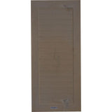 16 in. x 36 in. Rectangular Primed Polyurethane Paintable Gable Louver Vent - Super Arbor