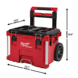 M18 18-Volt Lithium-Ion Cordless Combo Tool Kit (6-Tool) with Hole Saw Set (13-Piece) and PACKOUT Rolling Tool Box - Super Arbor