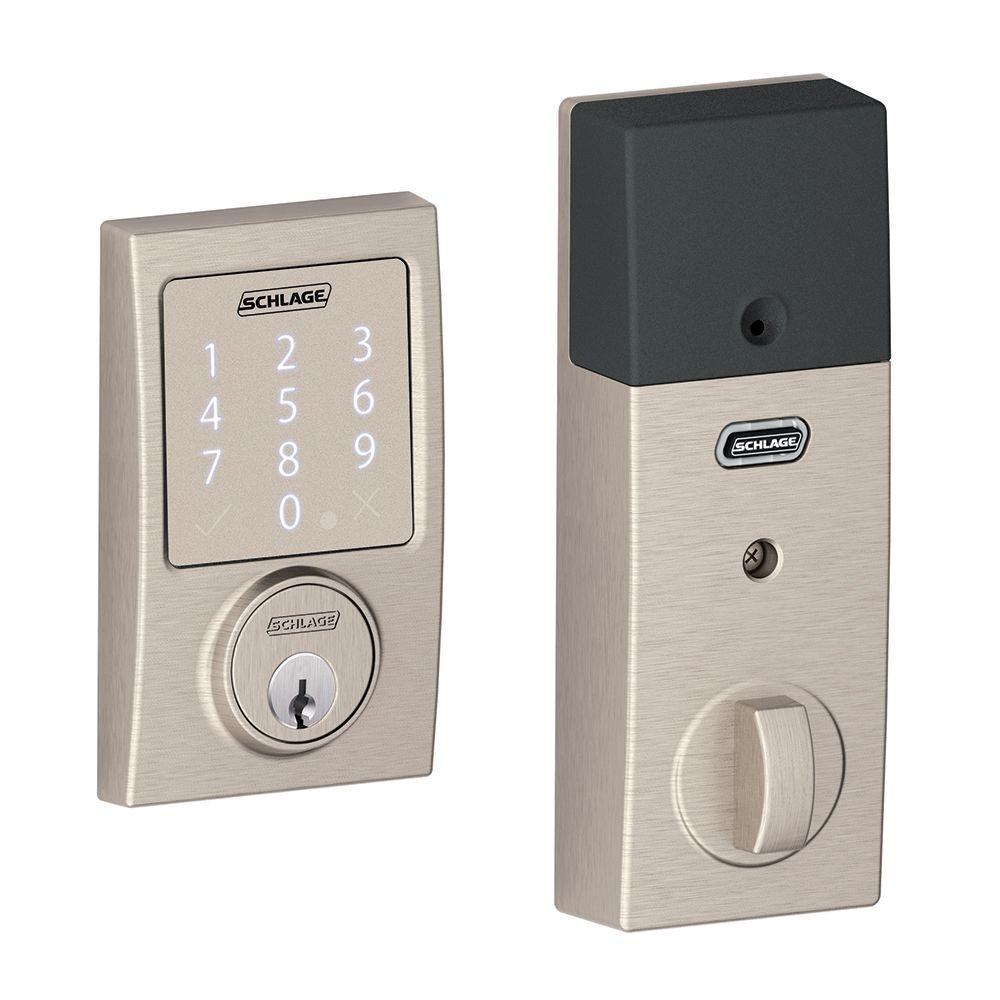 Century Matte Black Sense Smart Door Lock - Super Arbor