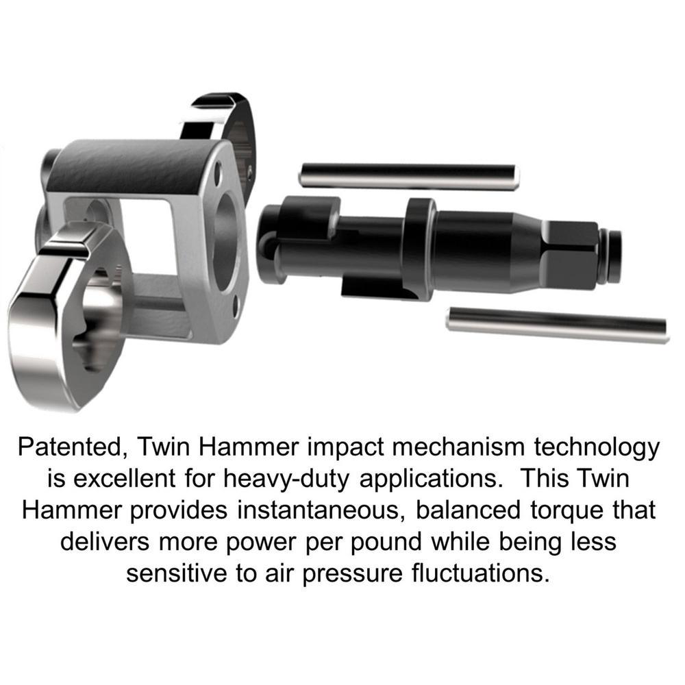 R8 JAT-105 3/4 in. Impact Wrench 1500 ft. lbs. - Super Arbor