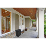 ParceWirx Premium Vertical Architectural Graphite Delivery Drop Box Hinged Lid with Swinging Latch for Locking - Super Arbor