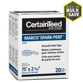 CertainTeed SPARK-PERF Spark-Perf 2.0625-in x 75-ft Perforated Joint Tape
