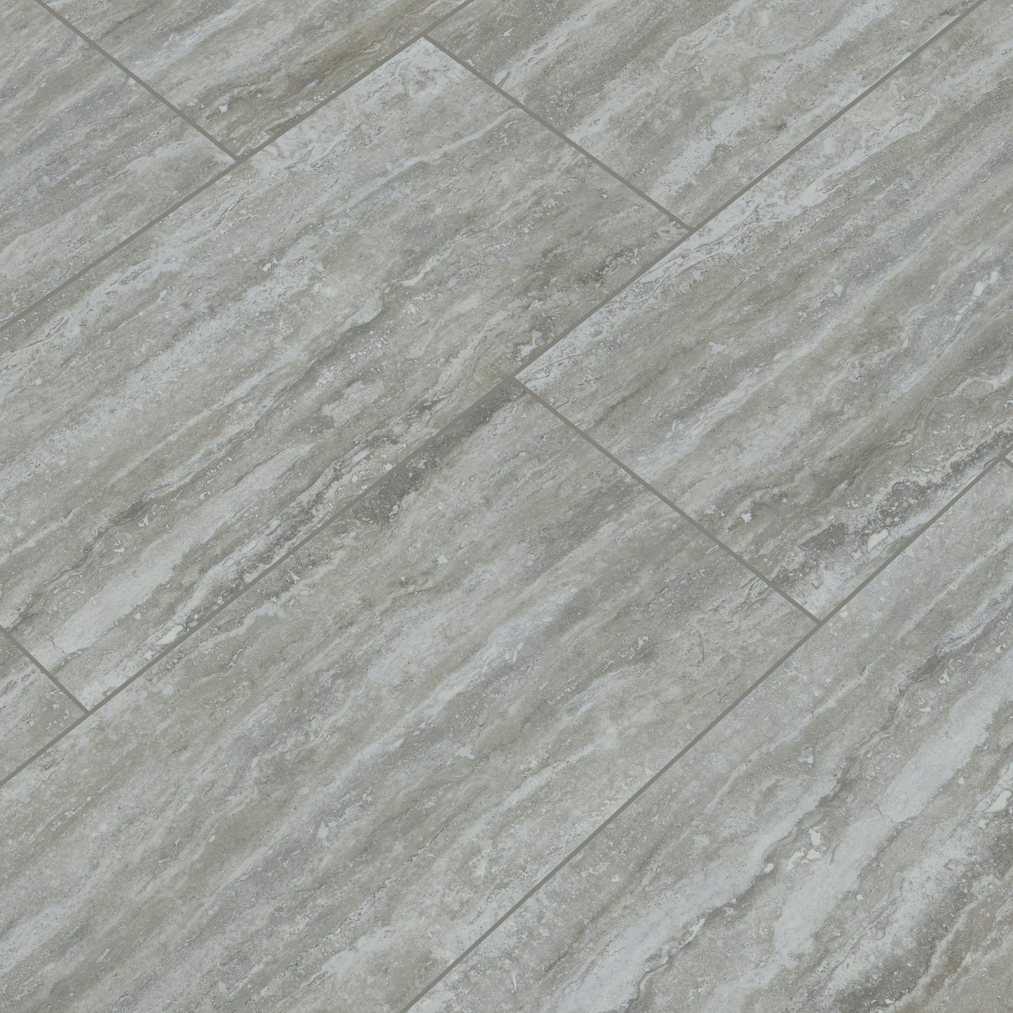 MS International Pietra Venata Gray 12 x 12 Porcelain Mosaic Tile