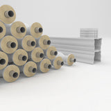 Ekena Millwork Fiberthane Avalon Balustrade 108 in. L x 32 in. H Fiberglass Railing Kit