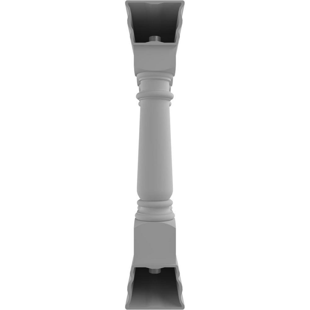 Ekena Millwork Fiberthane Wellington Balustrade 48 in. L x 40 in. H Fiberglass Railing Kit