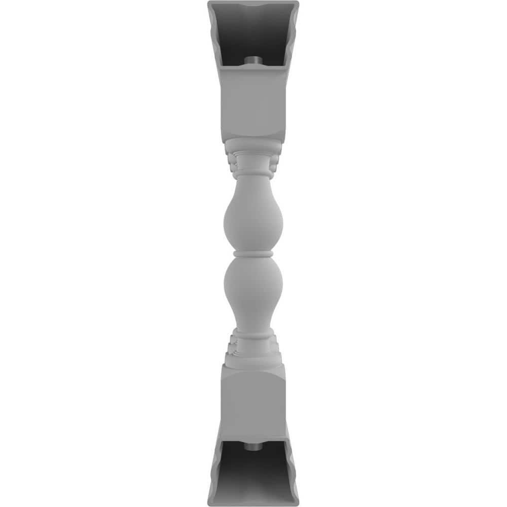 Ekena Millwork Fiberthane Avalon Balustrade 24 in. L x 42 in. H Fiberglass Railing Kit